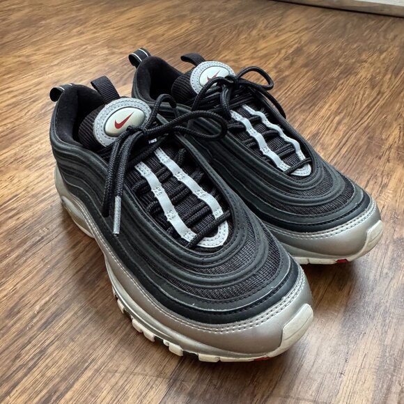Nike Other - Nike Air Max 97 QS Black/Silver/Red AT5458-001 US Men’s Size 5